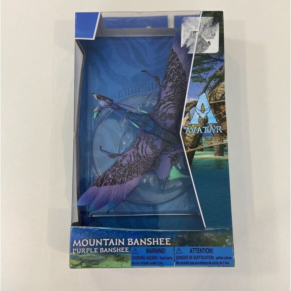 Avatar Mountain Banshee Purple Banshee Action Figure By McFarlane Toys 8+ Collec - Picture 2 of 14